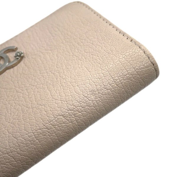 シャネル コインケース ラッキーフラワー ラウンドジップ レザー A81648 CHANEL 財布