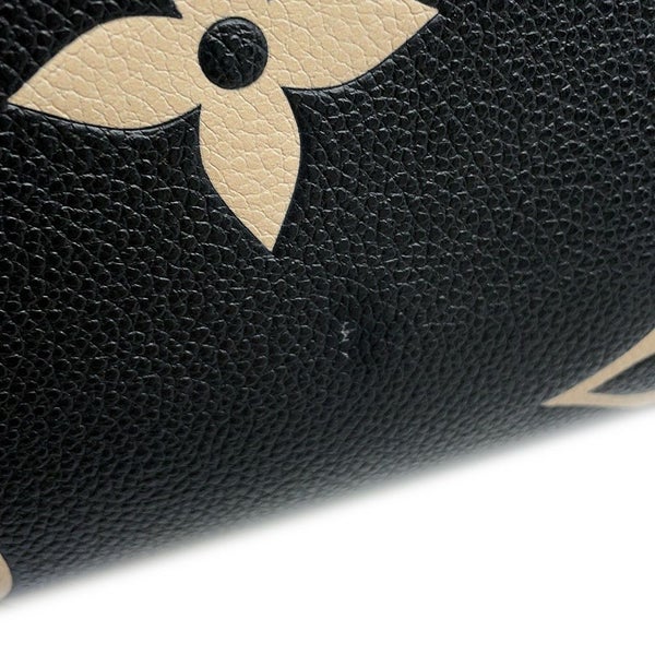 ルイヴィトン トートバッグ モノグラム・アンプラント オンザゴーMM M45495 2way ショルダーバッグ ブラック 黒