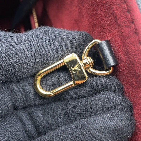 ルイヴィトン トートバッグ モノグラム・アンプラント オンザゴーMM M45495 2way ショルダーバッグ ブラック 黒