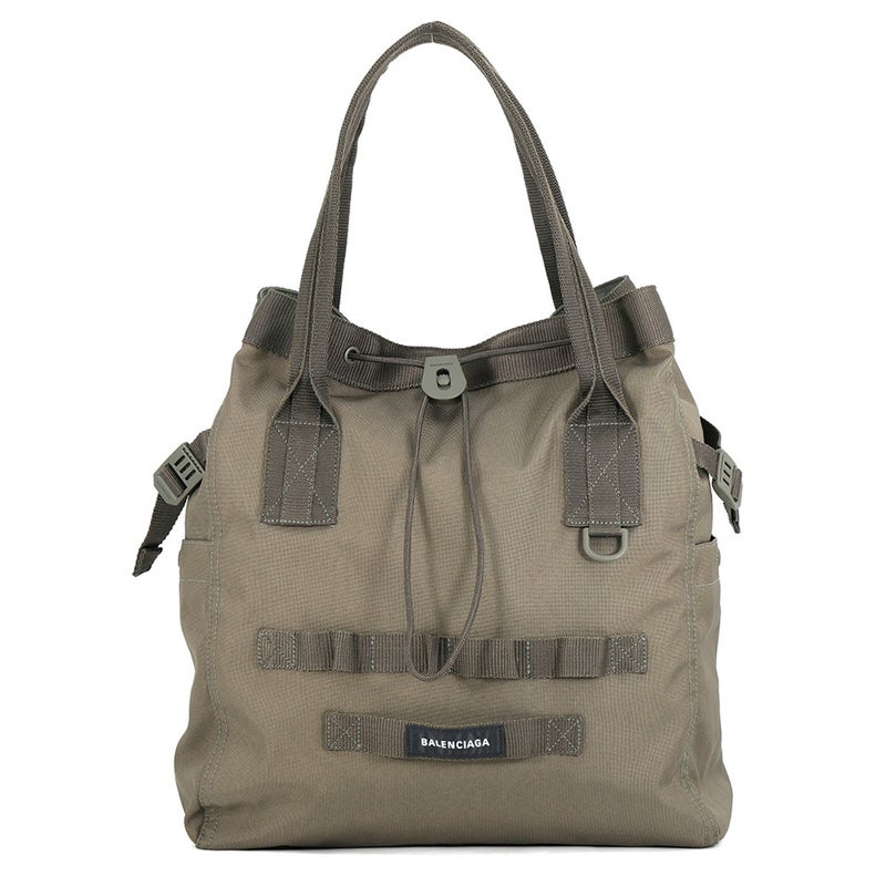 バレンシアガ トートバッグ アーミー キャンバス ナイロン 791793 BALENCIAGA 黒