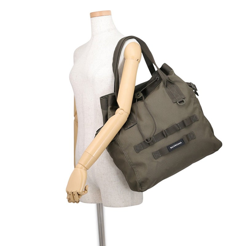 バレンシアガ トートバッグ アーミー キャンバス ナイロン 791793 BALENCIAGA 黒
