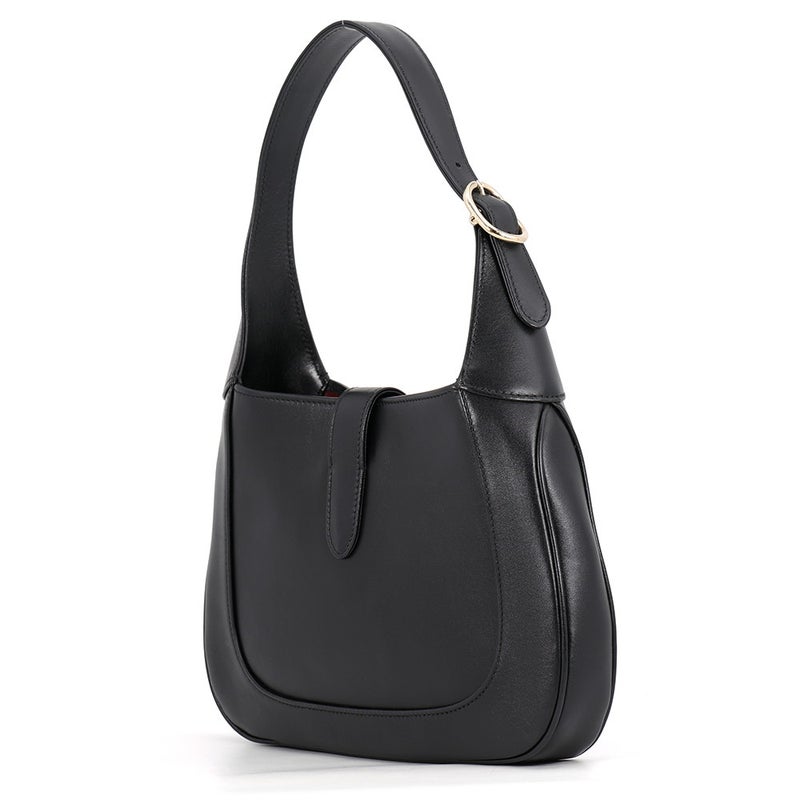 グッチ ショルダーバッグ ジャッキー スモール レザー 782849 GUCCI 2way 黒