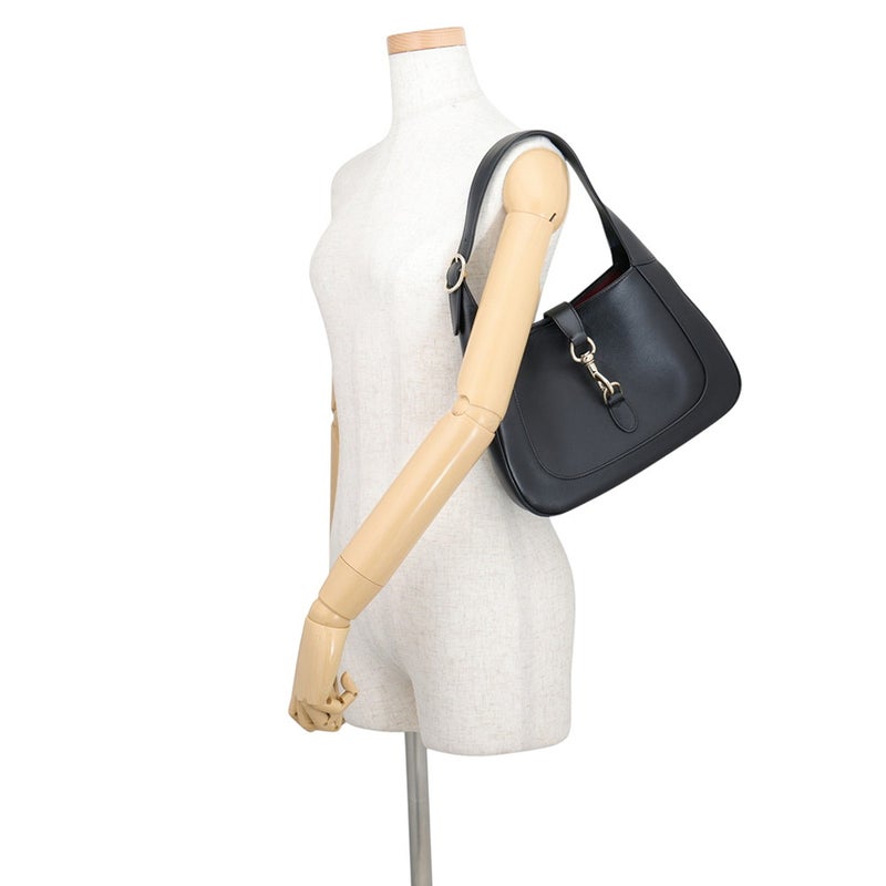 グッチ ショルダーバッグ ジャッキー スモール レザー 782849 GUCCI 2way 黒