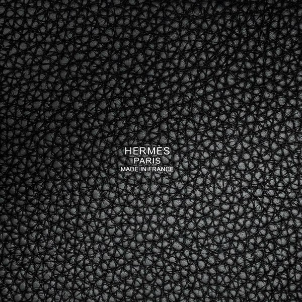 エルメス ハンドバッグ ピコタンロックPM ブラック/シルバー金具 トリヨンクレマンス B刻印 黒