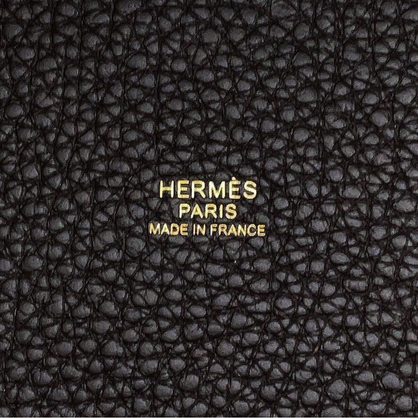 エルメス ハンドバッグ ピコタンロックPM べブラン/ゴールド金具 トリヨンクレマンス G刻印 HERMES