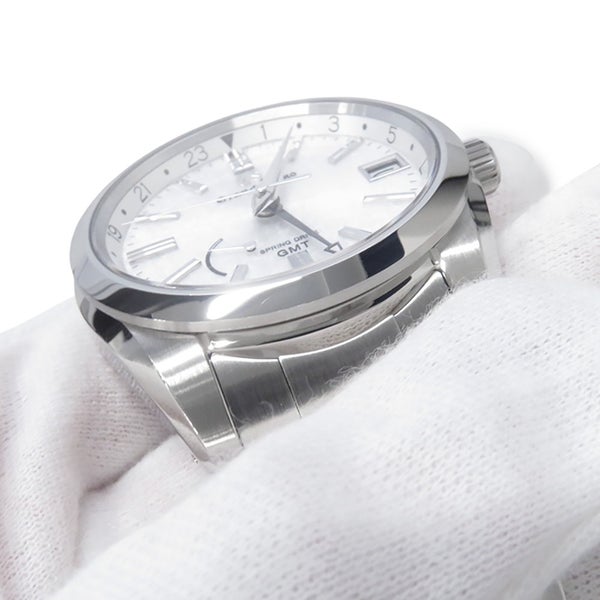 セイコー グランドセイコー ヘリテージコレクション スプリングドライブ GMT SBGE279 SEIKO 腕時計 シルバー文字盤
