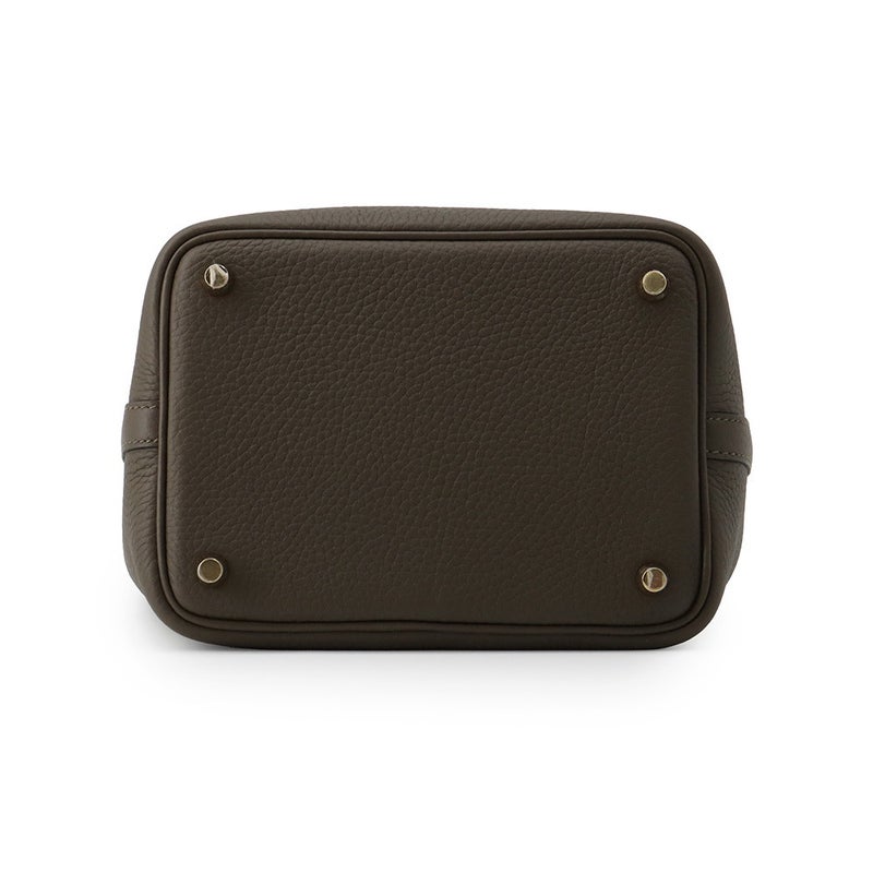 エルメス ハンドバッグ ピコタンロックPM ヴェールロデン/ゴールド金具 トリヨンクレマンス G刻印 HERMES