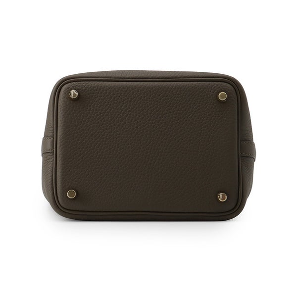 エルメス ハンドバッグ ピコタンロックPM ヴェールロデン/ゴールド金具 トリヨンクレマンス G刻印 HERMES