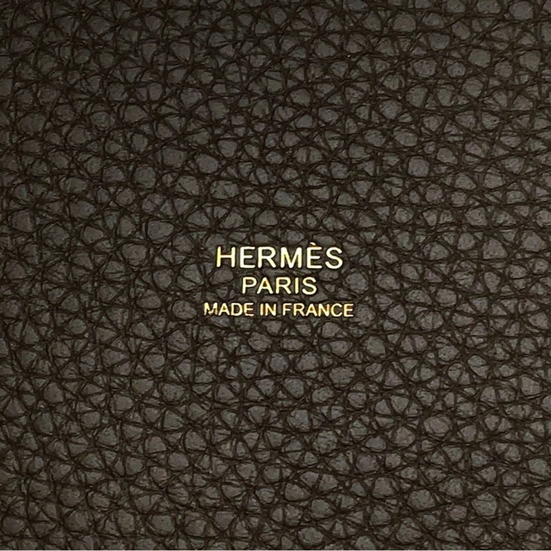 エルメス ハンドバッグ ピコタンロックPM ヴェールロデン/ゴールド金具 トリヨンクレマンス G刻印 HERMES