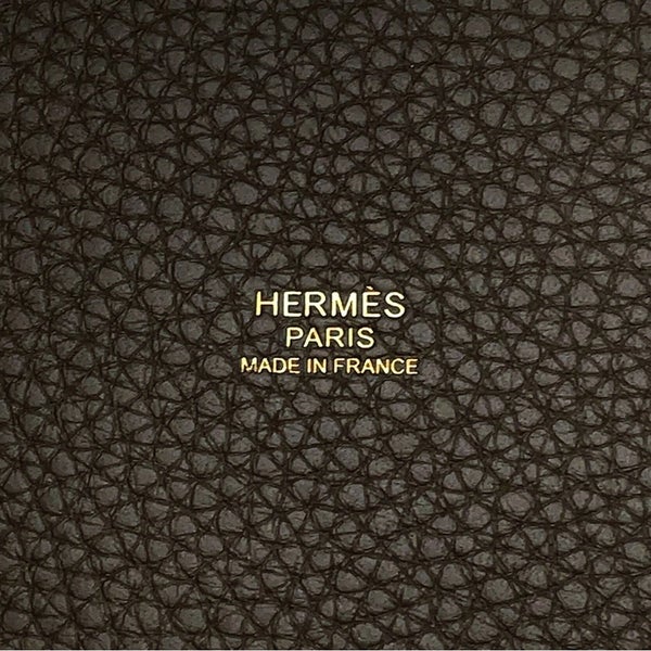エルメス ハンドバッグ ピコタンロックPM ヴェールロデン/ゴールド金具 トリヨンクレマンス G刻印 HERMES