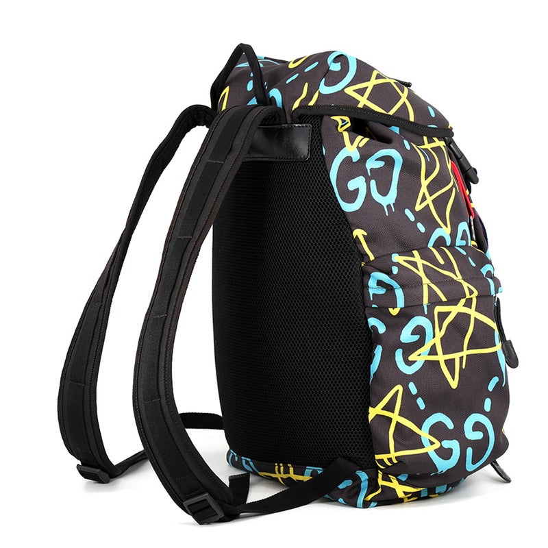 グッチ リュックサック ゴースト バックパック ナイロン/キャンバス 429037 GUCCI バッグ リュック 黒