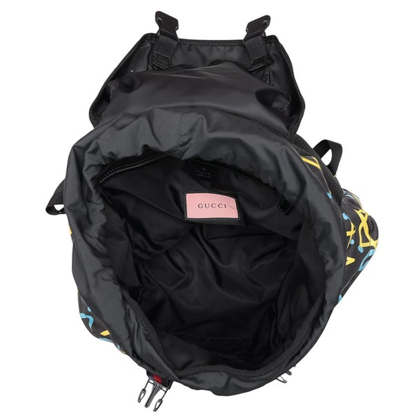 グッチ リュックサック ゴースト バックパック ナイロン/キャンバス 429037 GUCCI バッグ リュック 黒