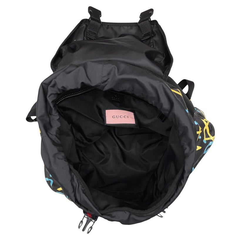 グッチ リュックサック ゴースト バックパック ナイロン/キャンバス 429037 GUCCI バッグ リュック 黒