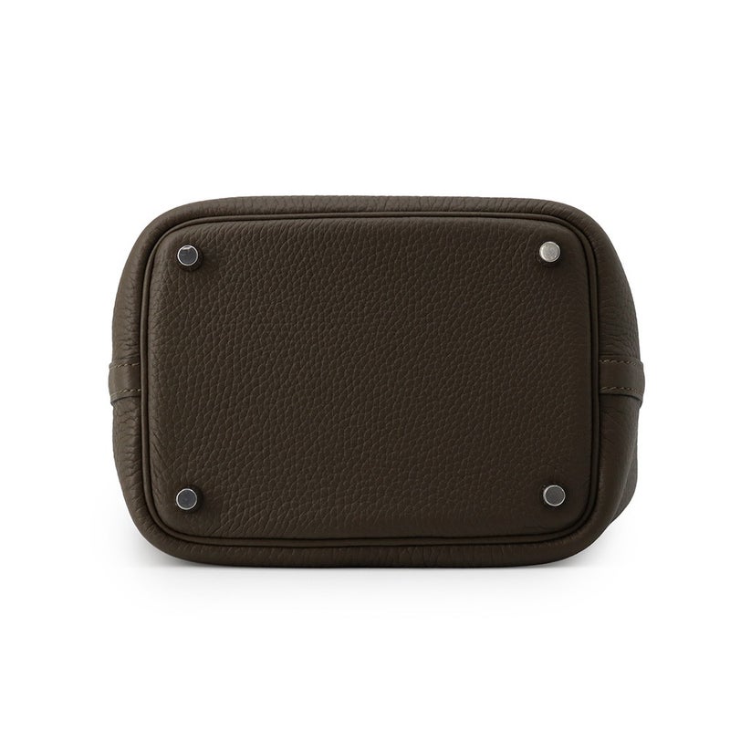 エルメス ハンドバッグ ピコタンロックPM ヴェールロデン/シルバー金具 トリヨンクレマンス G刻印 HERMES