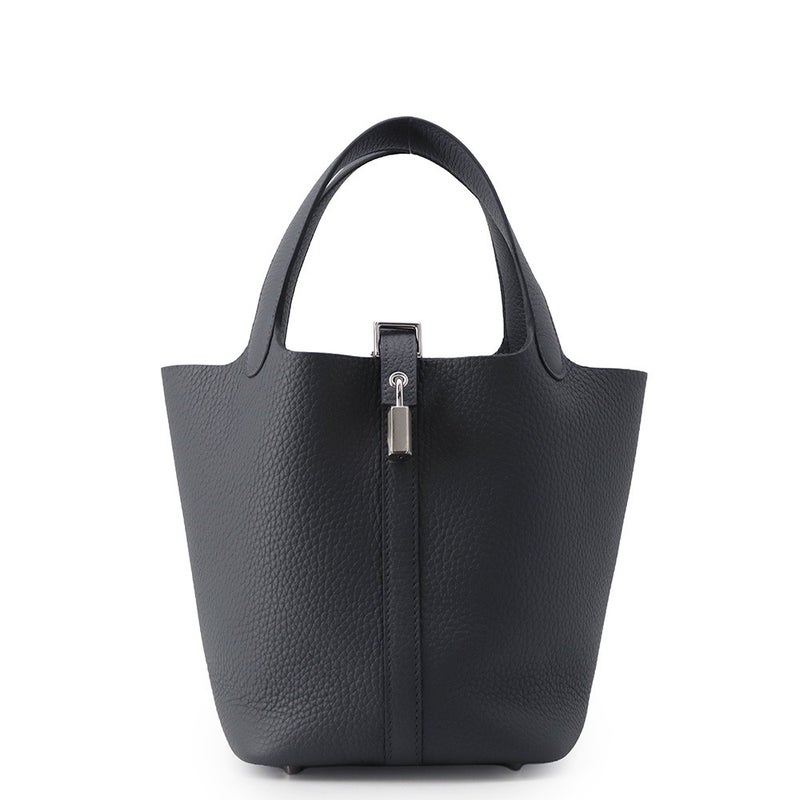 エルメス ハンドバッグ ピコタンロックPM グリミスティ/シルバー金具 トリヨンクレマンス G刻印 HERMES