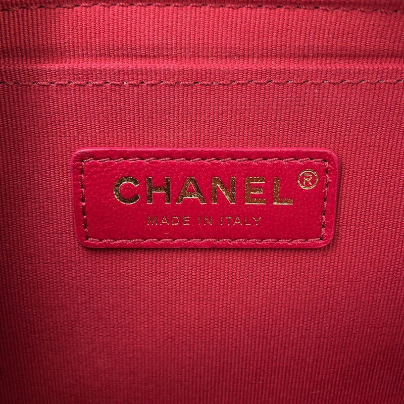シャネル チェーンショルダーバッグ ココマーク マトラッセ フラップ スモール キャビアスキン AS3003 CHANEL 黒