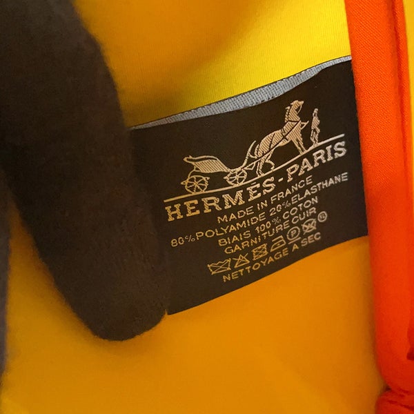 エルメス ポーチ ネオバン・プルプ・フィクションPM オクトパス バナナ/ブラック金具 HERMES 小物入れ