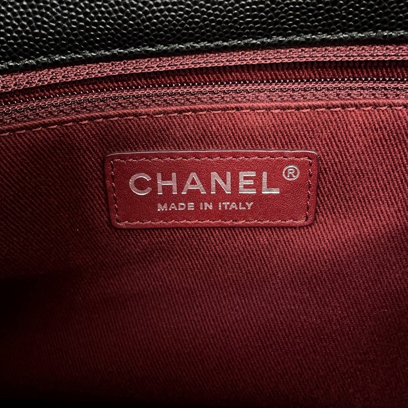 シャネル ハンドバッグ マトラッセ ココマーク ココハンドル フラップ キャビアスキン A92991 CHANEL ２wayショルダー 黒