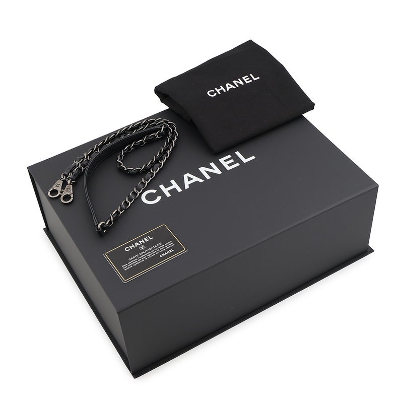 シャネル ハンドバッグ マトラッセ ココマーク ココハンドル フラップ キャビアスキン A92991 CHANEL ２wayショルダー 黒