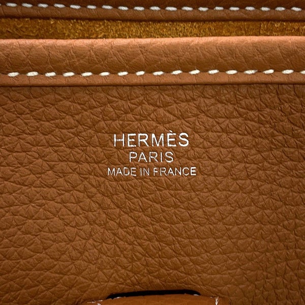 エルメス ショルダーバッグ エブリン3 PM ゴールド/シルバー金具 トリヨンクレマンス G刻印 HERMES Evelyne