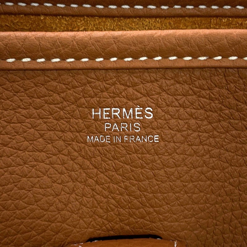 エルメス ショルダーバッグ エブリン3 PM ゴールド/シルバー金具 トリヨンクレマンス G刻印 HERMES Evelyne