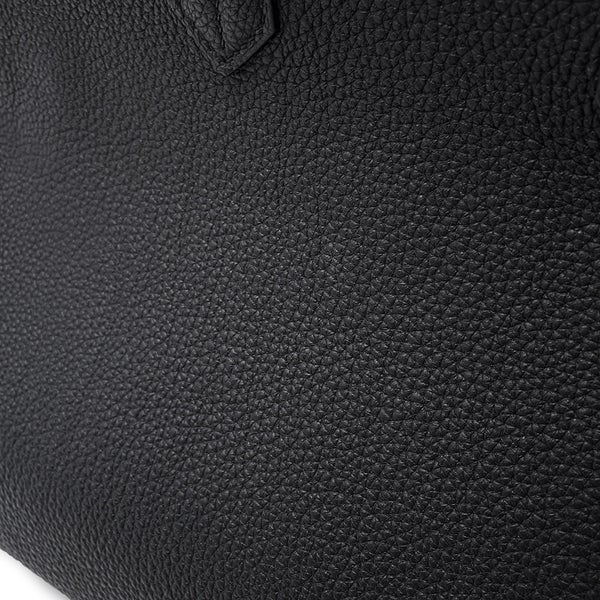 エルメス バーキン35 ブラック/シルバー金具 トゴ K刻印 HERMES Birkin ハンドバッグ 黒