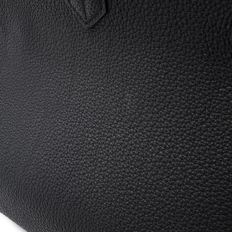 エルメス バーキン35 ブラック/シルバー金具 トゴ K刻印 HERMES Birkin ハンドバッグ 黒