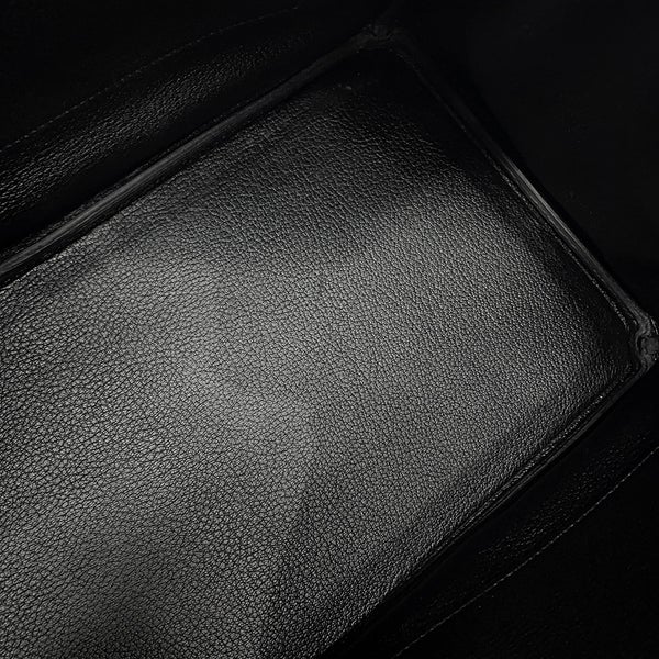 エルメス バーキン35 ブラック/シルバー金具 トゴ K刻印 HERMES Birkin ハンドバッグ 黒