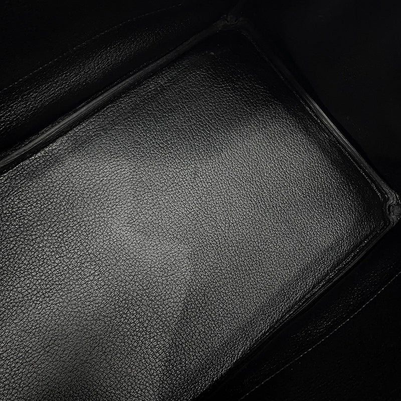 エルメス バーキン35 ブラック/シルバー金具 トゴ K刻印 HERMES Birkin ハンドバッグ 黒
