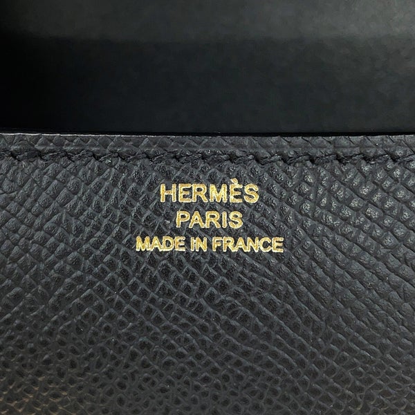 エルメス ショルダーバッグ コンスタンス エラン ミロワール ブラック/ゴールド金具 エプソン G刻印 HERMES 黒