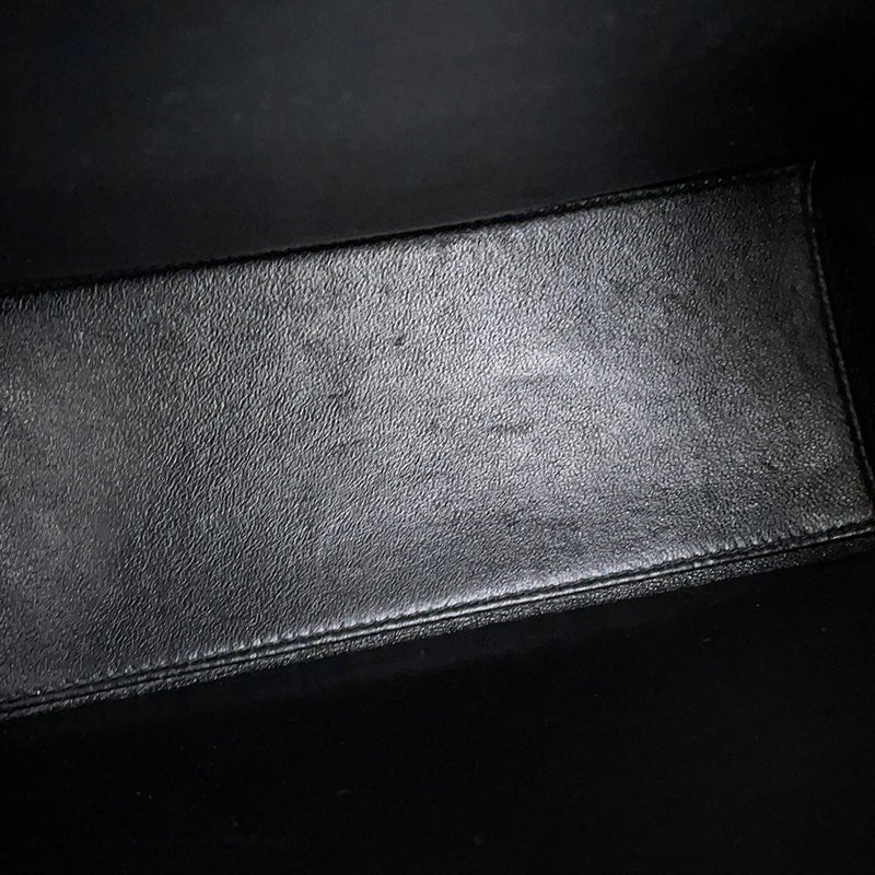 シャネル ハンドバッグ マトラッセ ココマーク トップハンドル Vフラップ キャビアスキン CHANEL 黒