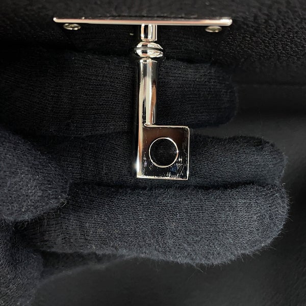 エルメス ハンドバッグ オータクロア40 トリコロール ブラック/ゴールド/ブルーロワイヤル/シルバー金具 トゴ W刻印 HERMES