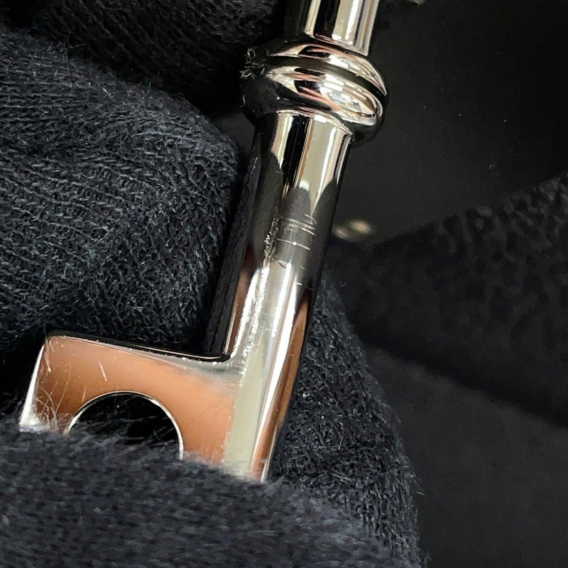 エルメス ハンドバッグ オータクロア40 トリコロール ブラック/ゴールド/ブルーロワイヤル/シルバー金具 トゴ W刻印 HERMES