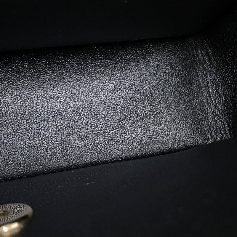シャネル チェーンショルダーバッグ マトラッセ20 ココマーク ツイード A69900 CHANEL 黒