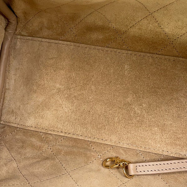 シャネル ショルダーバッグ ココマーク ラージ ボーリングバッグ カーフレザー AS6211 CHANEL