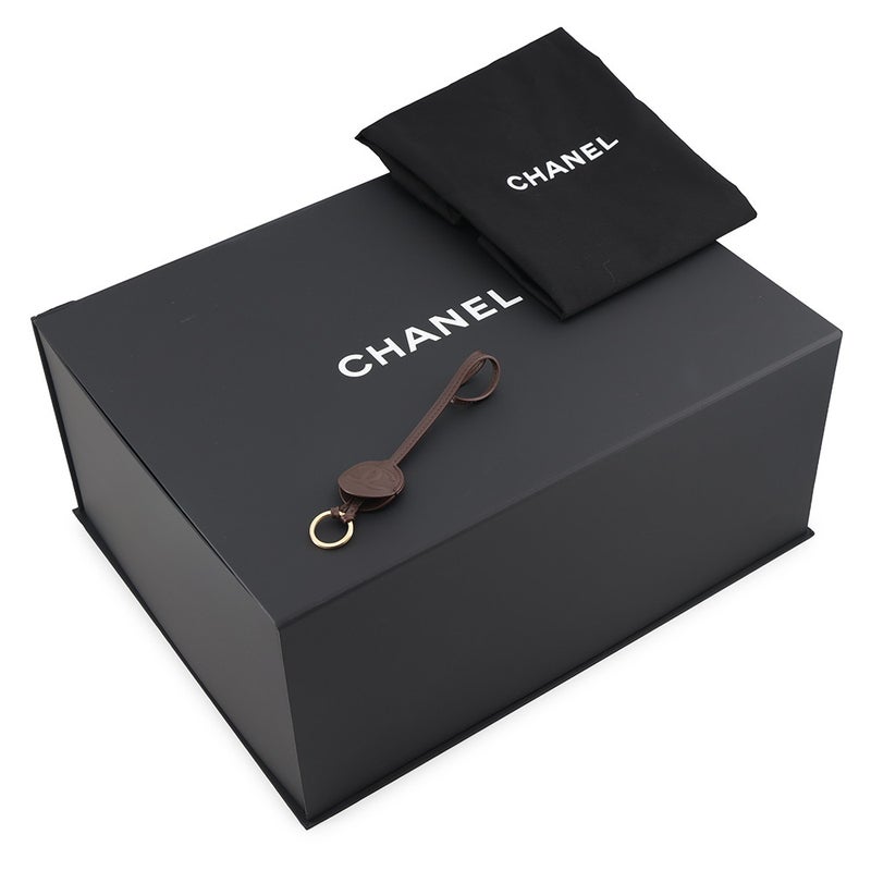 シャネル ショルダーバッグ ココマーク ラージ ボーリングバッグ カーフレザー AS6211 CHANEL