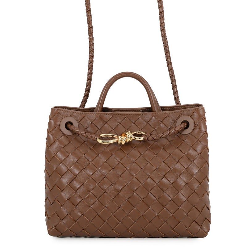 ボッテガヴェネタ ハンドバッグ イントレチャート アンディアーモ スモール ラムスキン 766014 BOTTEGA VENETA 3way