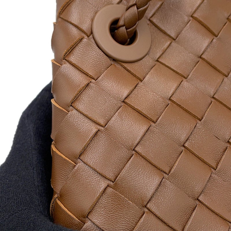 ボッテガヴェネタ ハンドバッグ イントレチャート アンディアーモ スモール ラムスキン 766014 BOTTEGA VENETA 3way