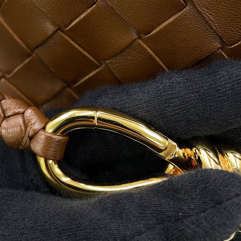 ボッテガヴェネタ ハンドバッグ イントレチャート アンディアーモ スモール ラムスキン 766014 BOTTEGA VENETA 3way