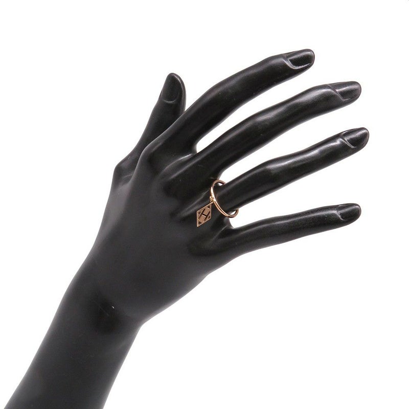 エルメス リング ガンバード Gambade Hロゴ K18PGピンクゴールド リングサイズ51 HERMES 指輪