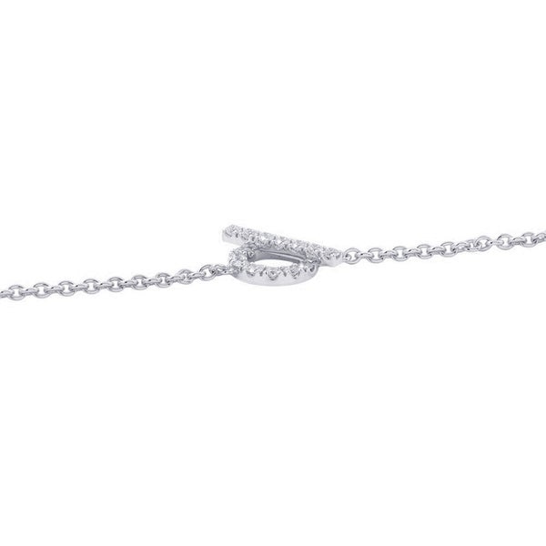 エルメス ブレスレット フィネス ダイヤモンド 18P 計0.55ct K18WGホワイトゴールド サイズST HERMES ジュエリー