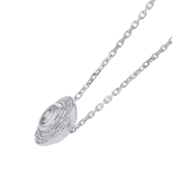 カルティエ ネックレス ダムール パヴェ ダイヤモンド 中石0.26ct K18WGホワイトゴールド N7424316 Cartier GIA鑑定書付き ペンダント