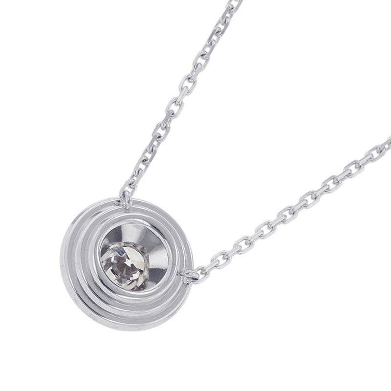 カルティエ ネックレス ダムール パヴェ ダイヤモンド 中石0.26ct K18WGホワイトゴールド N7424316 Cartier GIA鑑定書付き ペンダント