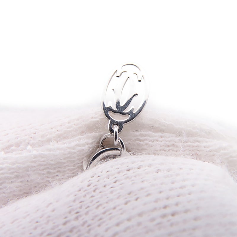 カルティエ ネックレス ダムール パヴェ ダイヤモンド 中石0.26ct K18WGホワイトゴールド N7424316 Cartier GIA鑑定書付き ペンダント