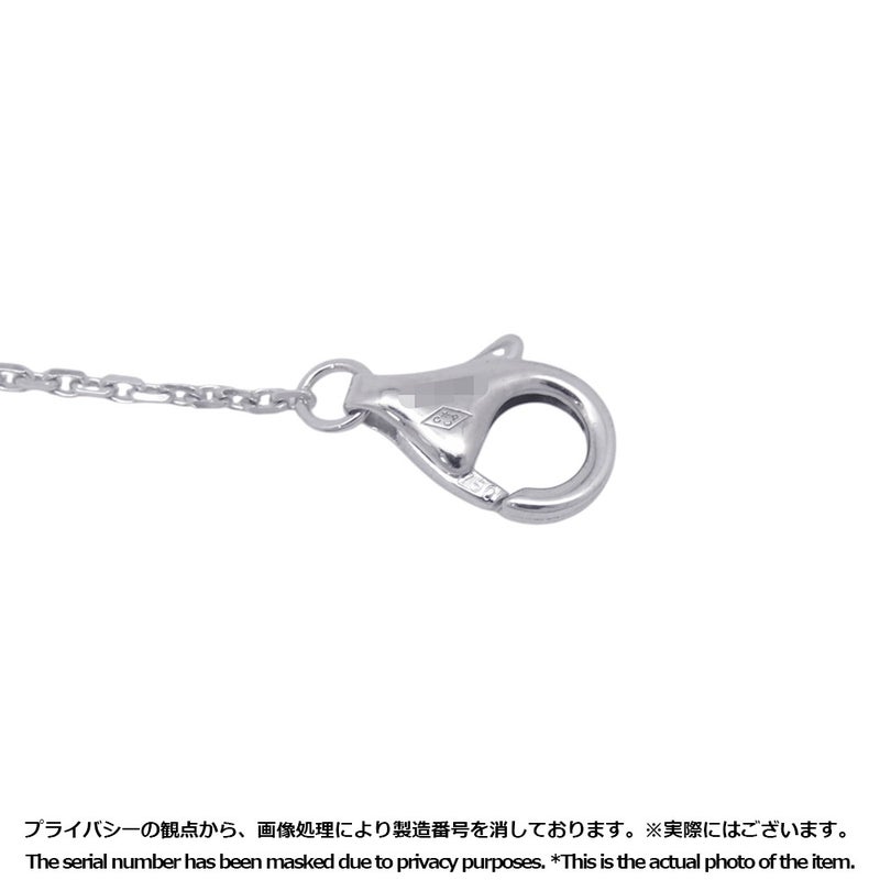 カルティエ ネックレス ダムール パヴェ ダイヤモンド 中石0.26ct K18WGホワイトゴールド N7424316 Cartier GIA鑑定書付き ペンダント