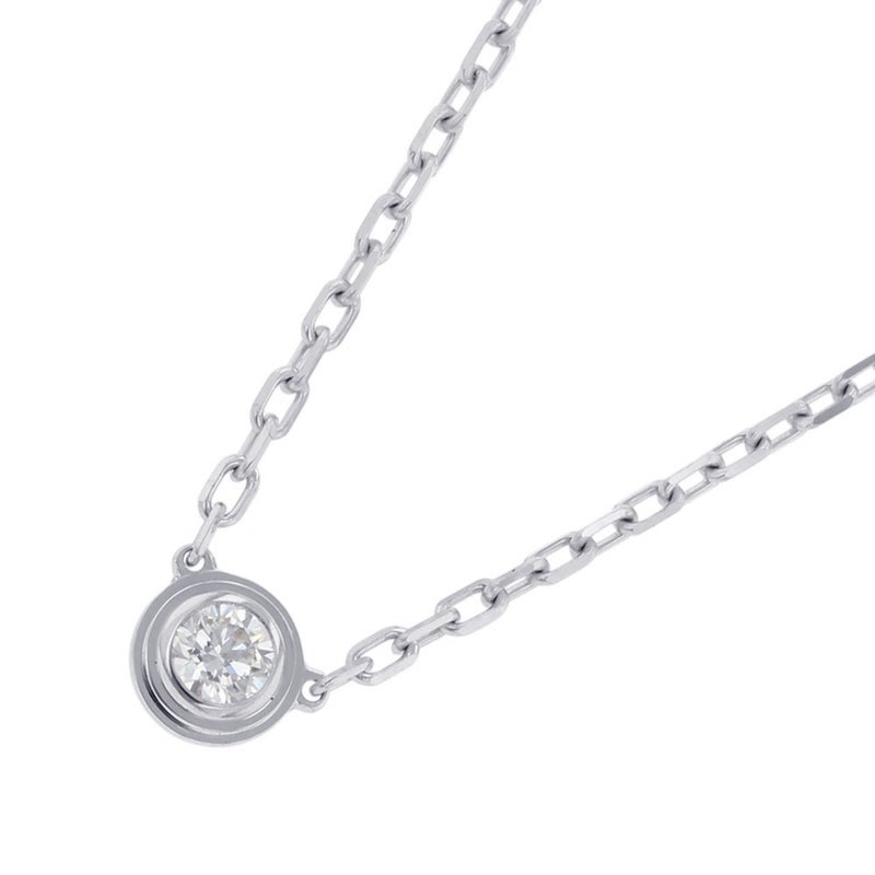 カルティエ ネックレス ダムール SM スモールモデル ダイヤモンド 1P 0.09ct K18WGホワイトゴールド B7215900 Cartier ペンダント