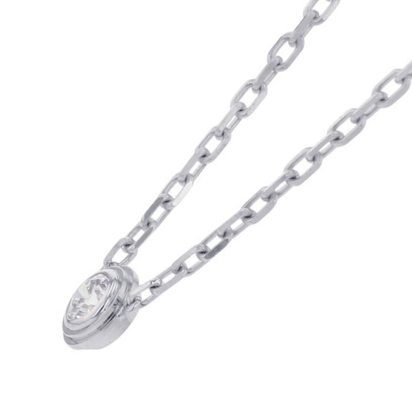 カルティエ ネックレス ダムール SM スモールモデル ダイヤモンド 1P 0.09ct K18WGホワイトゴールド B7215900 Cartier ペンダント