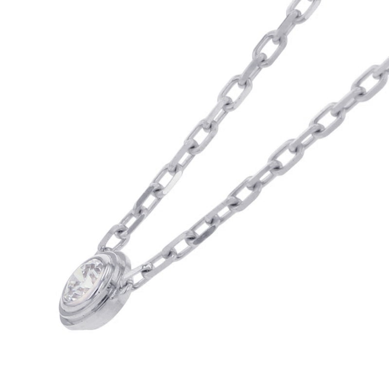 カルティエ ネックレス ダムール SM スモールモデル ダイヤモンド 1P 0.09ct K18WGホワイトゴールド B7215900 Cartier ペンダント