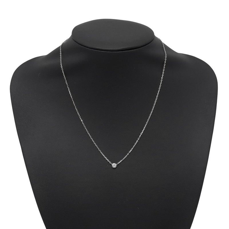 カルティエ ネックレス ダムール SM スモールモデル ダイヤモンド 1P 0.09ct K18WGホワイトゴールド B7215900 Cartier ペンダント