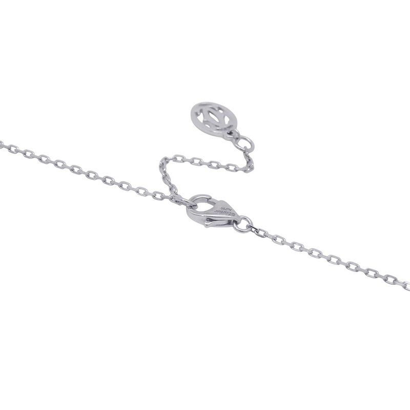 カルティエ ネックレス ダムール SM スモールモデル ダイヤモンド 1P 0.09ct K18WGホワイトゴールド B7215900 Cartier ペンダント